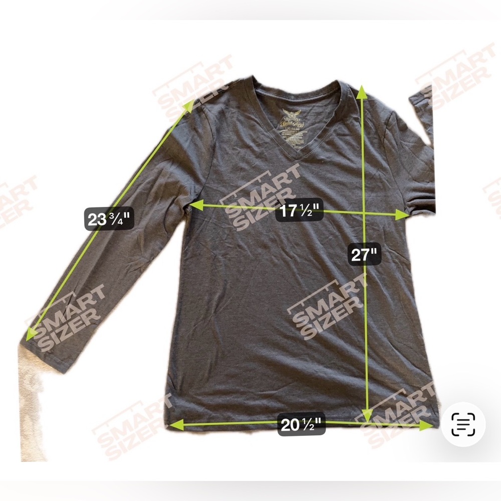 Bundle - Faded Glory Women’s Long Sleeve Top Size Large - Two Tops - Picture 7 of 7